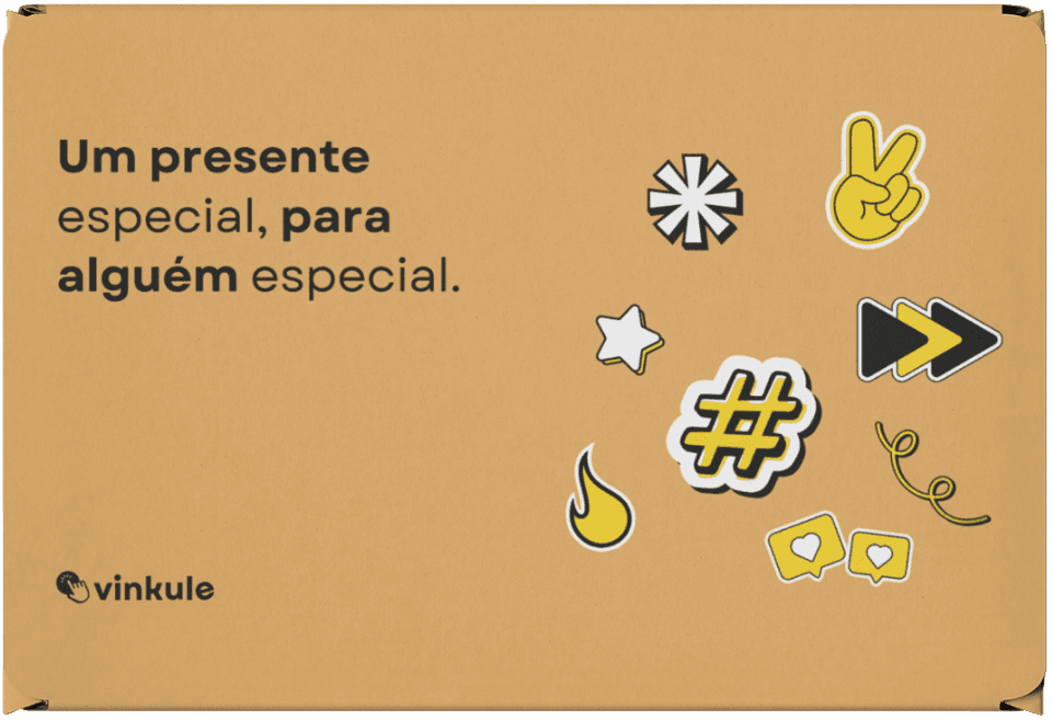 Caixa personalizada para kits corporativos
