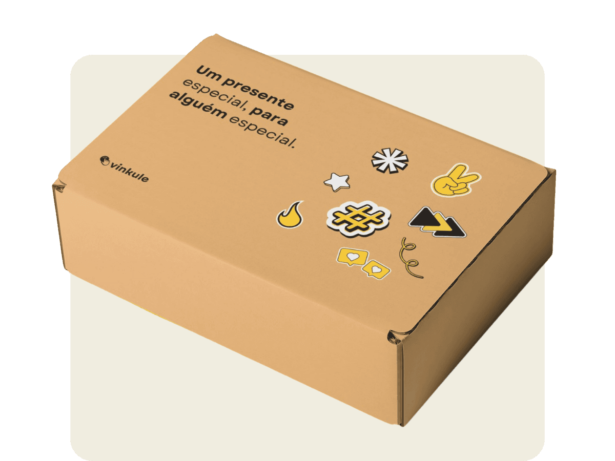 Kit personalizado para uma premiação interna
