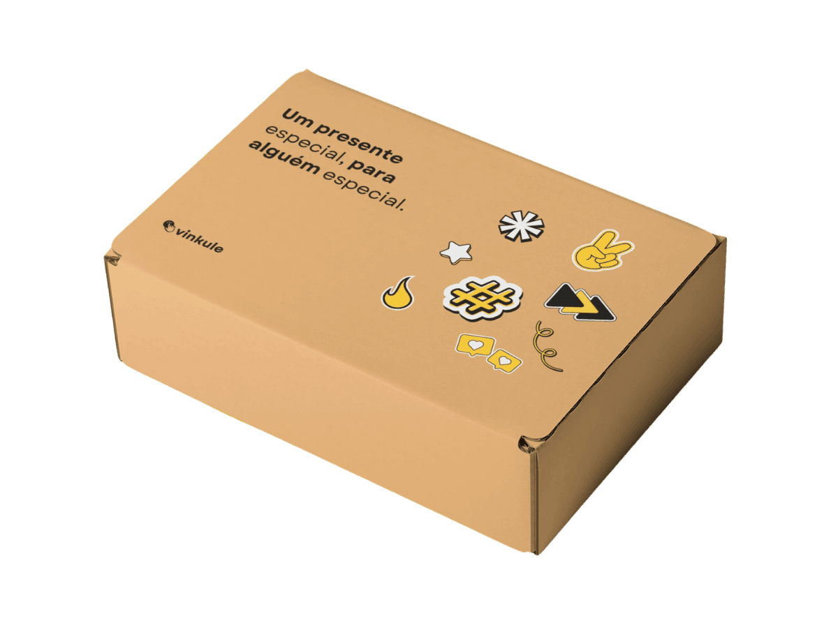 Kit de brindes corporativos personalizados para times de compras